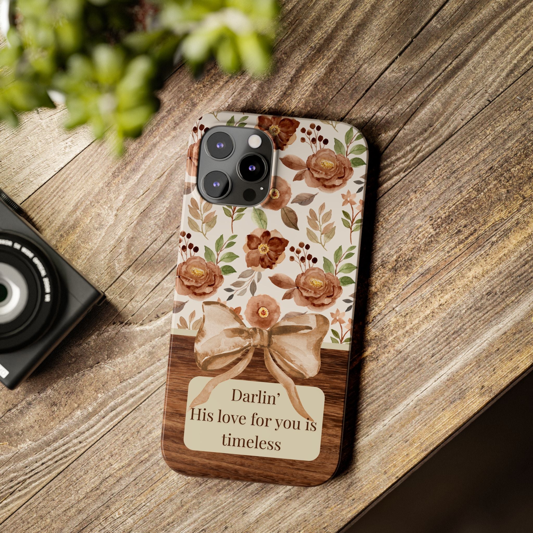 Darlin His Love For You Is Timeless iPhone Case