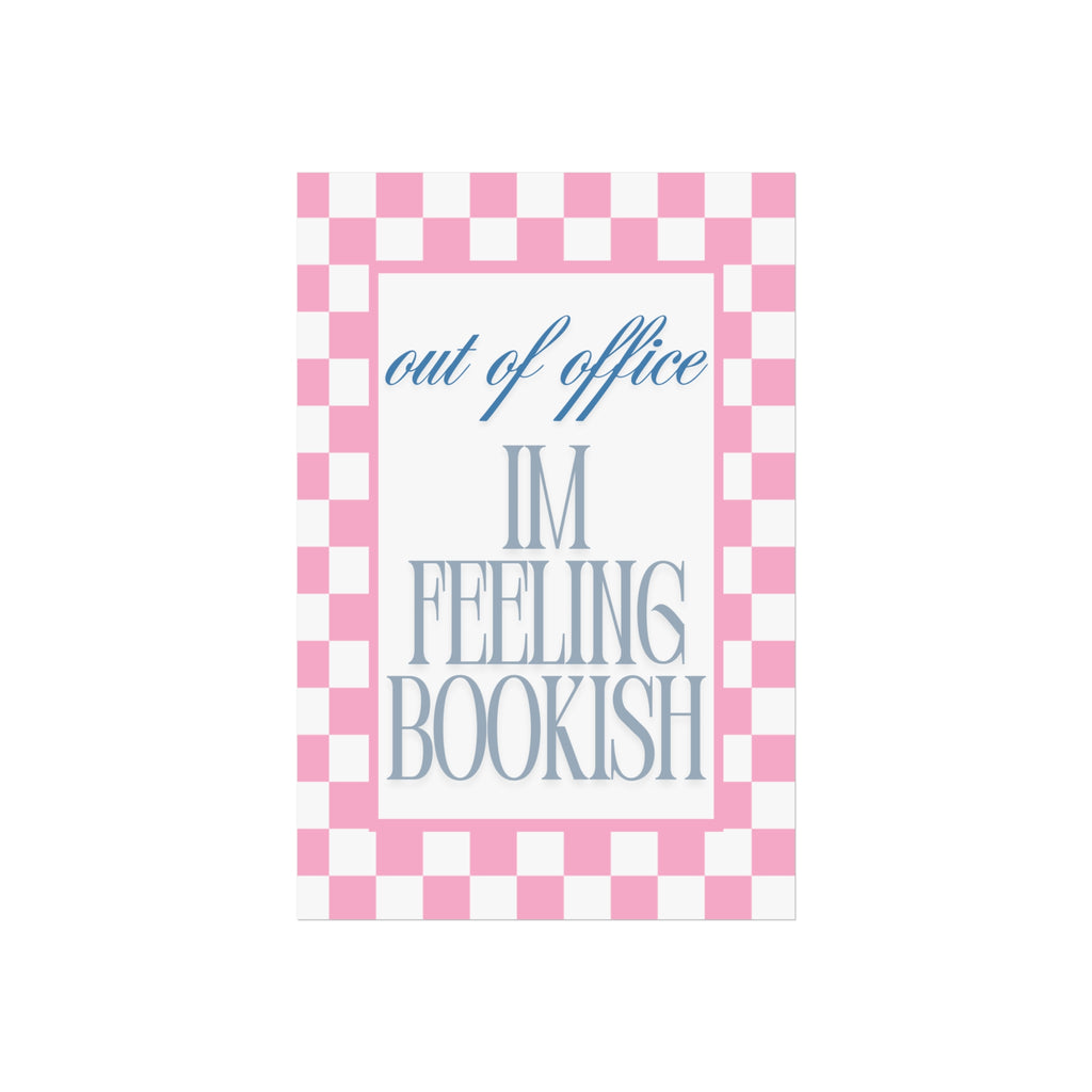 Feeling Bookish Unframed Poster