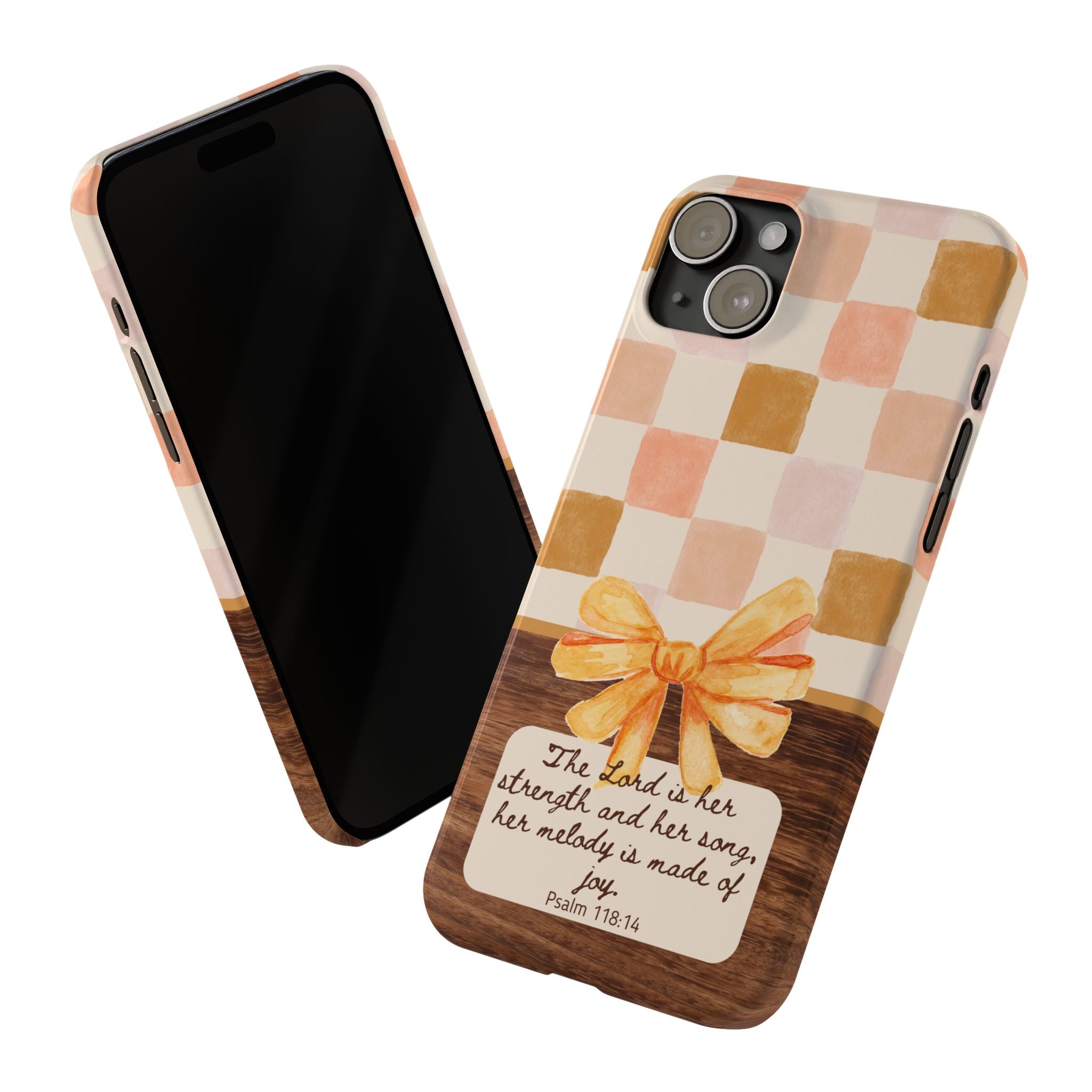 The Lord Is Her Strength iPhone Case